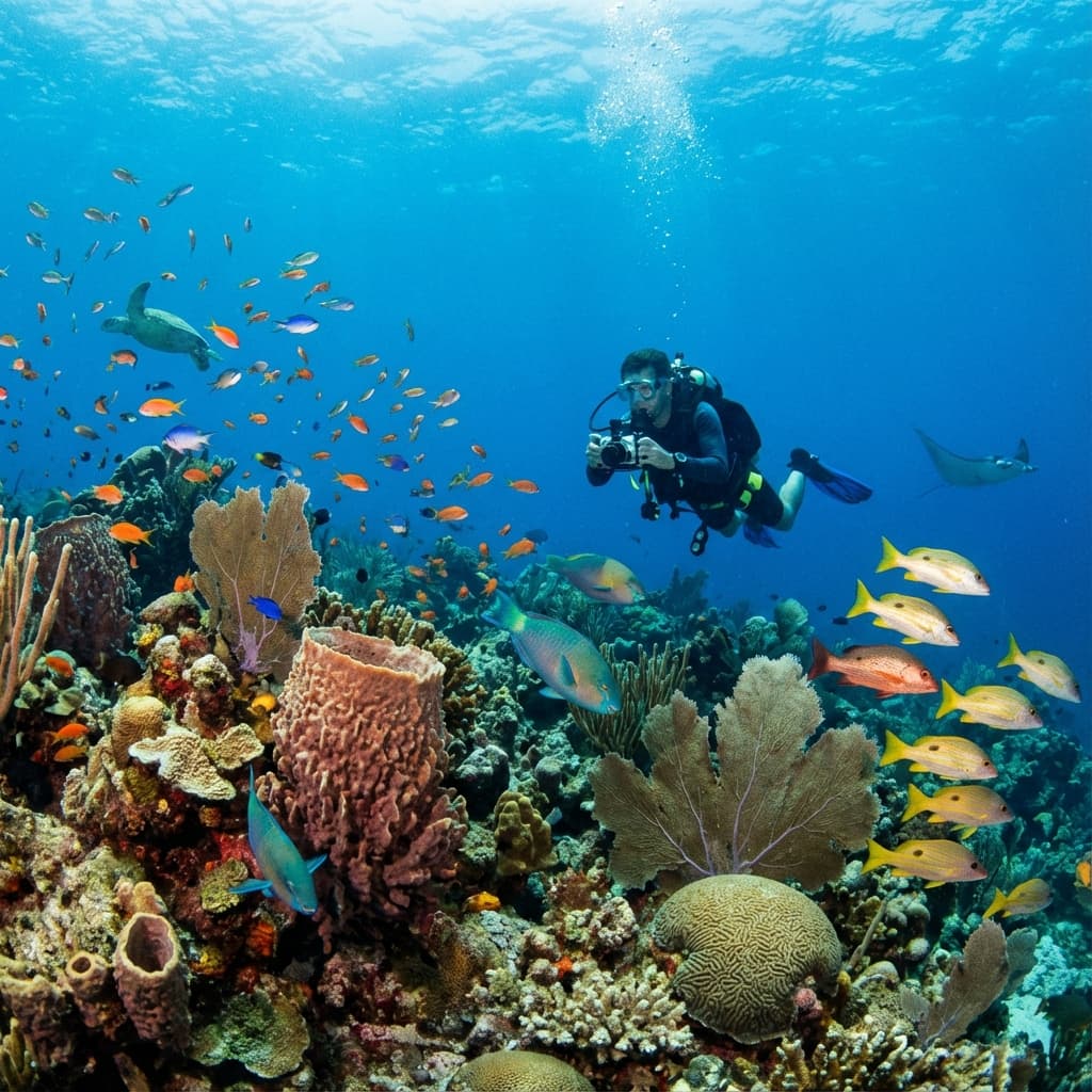 Scuba Diver at Netrani